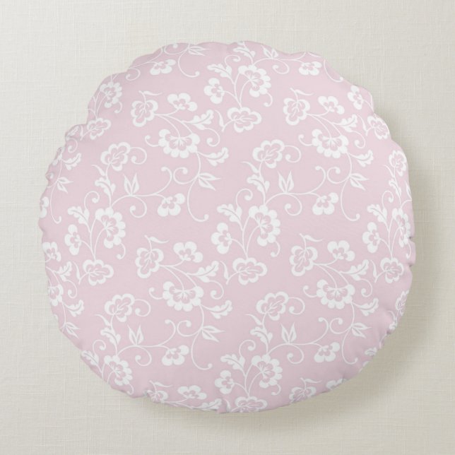 Modern Abstract Texture Round Cushion (Front)