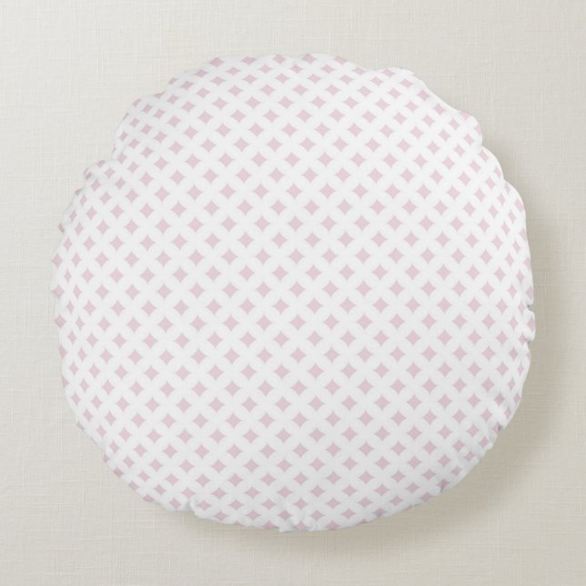 Modern Abstract Texture Round Cushion (Front)