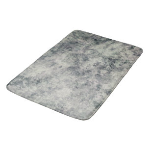 Modern Abstract Textured Grey Lavender Sage Green Bath Mat
