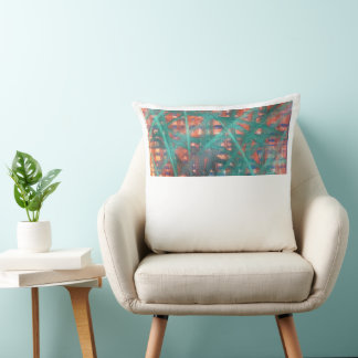 Modern Abstract Throw Pillow