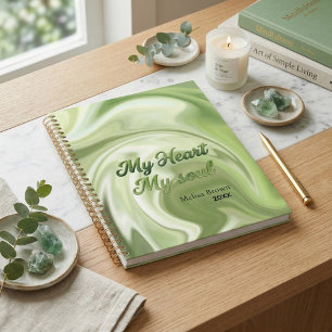 Modern abstract unique stylish trendy planner