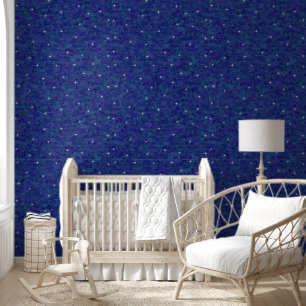 Modern abstract vintage retro stars peel stick wallpaper