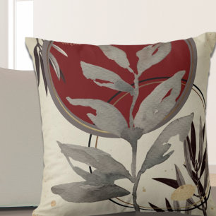 Modern Abstract Watercolor Cushion