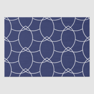 Modern Abstract White And Blue Pillow Cushion Tissue Paper