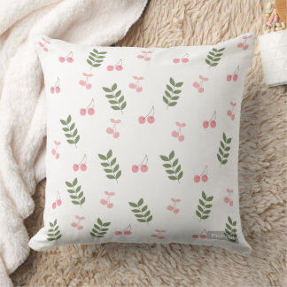 Modern Accent Pillow with Elegant Minimalist Print