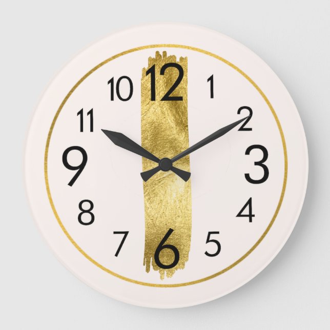 Modern Acrylic Wall Clock (Front)