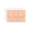 Modern Address & Monogram | Peach