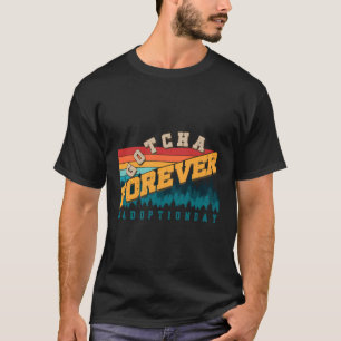 Modern Adoption Day Adopting Parent Foster Parent T-Shirt