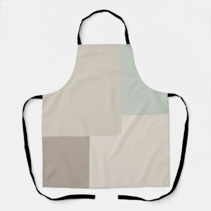 Modern Aesthetic Abstract Colour Block Apron
