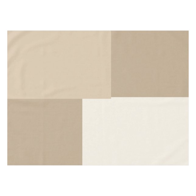 Modern Aesthetic Abstract Colour Block Tablecloth (Front (Horizontal))