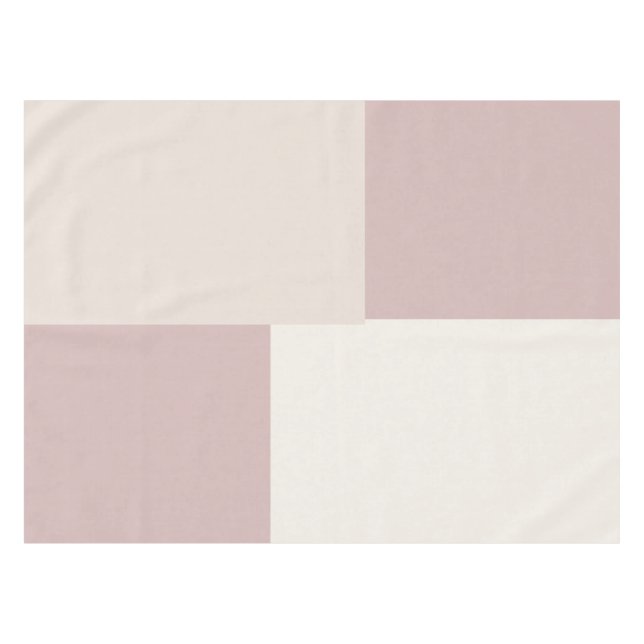Modern Aesthetic Abstract Colour Block Tablecloth (Front (Horizontal))