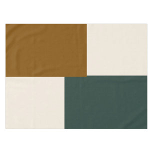 Modern Aesthetic Abstract Colour Block Tablecloth