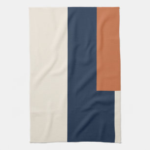Modern Aesthetic Abstract Colour Block Towel