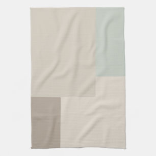 Modern Aesthetic Abstract Colour Block Towel