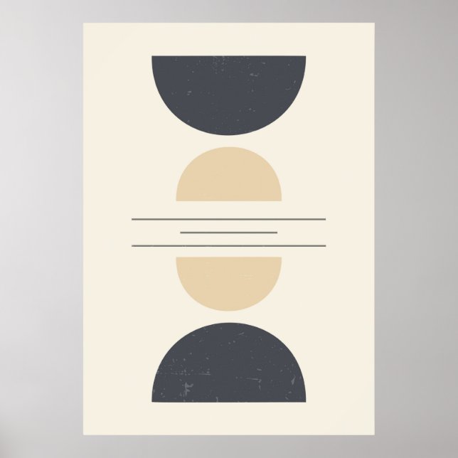 Modern aesthetic Boho style Poster (Front)