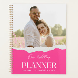 Modern Aesthetic Script Custom Photo  Planner