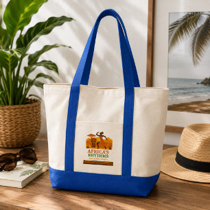 Modern Africa Rhythms Tribal Drum Dance Tote Bag