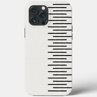 Modern African Tribal Lines iPhone 13 Pro Max Case