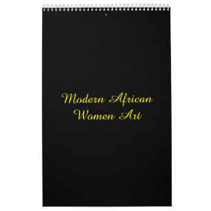Modern African Women Art  Calendar 2016