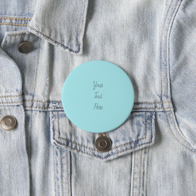 Modern Alice Blue Minimalist Personalised Badge Bu (In Situ)