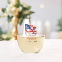 Modern American Flag 4th of July Army Retirement