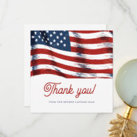 Modern American Flag 4th of July Army Retirement