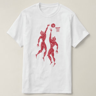 Modern Ancient Olympians Basketball T-Shirt