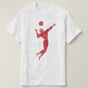 Modern Ancient Olympians Volleyball T-Shirt