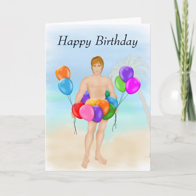 Modern and Chic Birthday Card (Front)