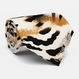 Modern and Colorful Animal Print Tie