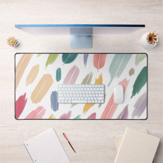Modern and Cute Abstract Shapes Desk Mat