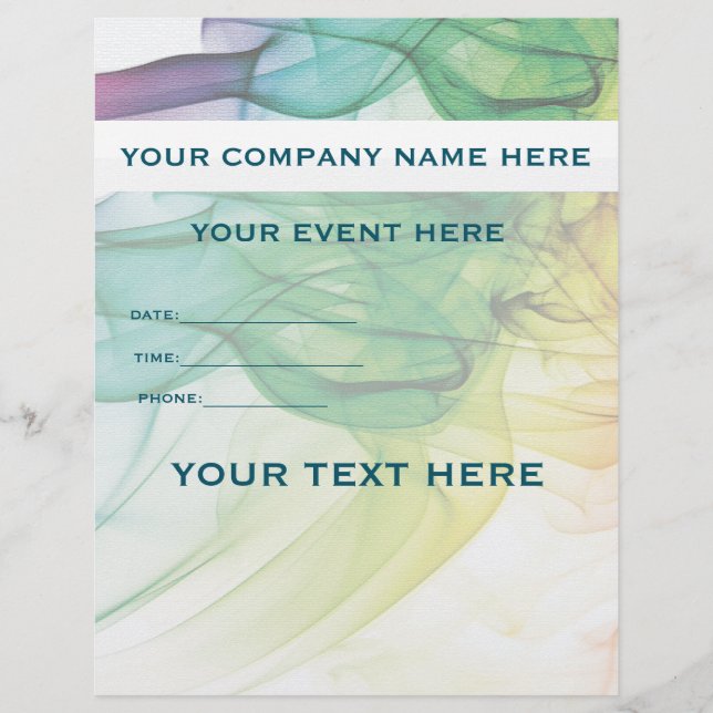 Modern and Elegant Office 8.5" x 11" Flyer (Front)