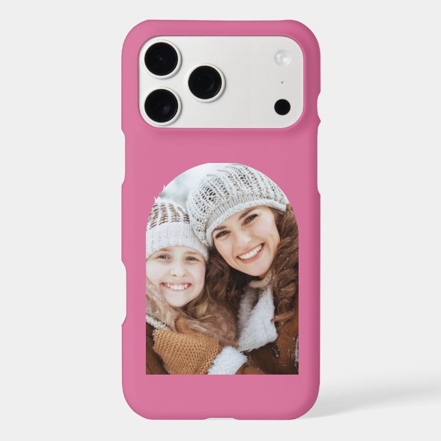 Modern and Elegant Photo Frame iPhone 17 Pro Case. (Back)