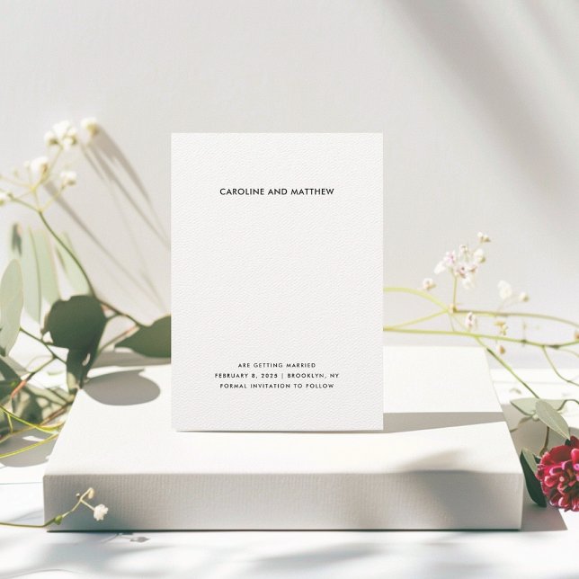 Modern and Elegant Save the Date Card (Creator Uploaded)