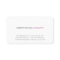 Modern and Minimal Business Card