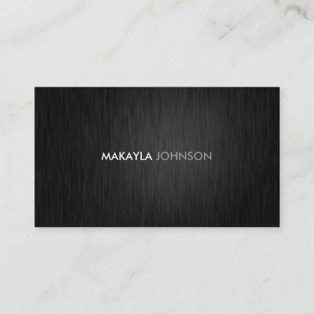 Modern and Minimal Professional Business Cards (Front)