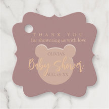 Modern and minimalist Bear Baby Shower