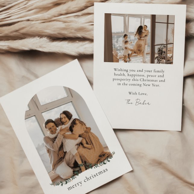 Modern and Minimalist Christmas Flat Holiday Card (Creator Uploaded)