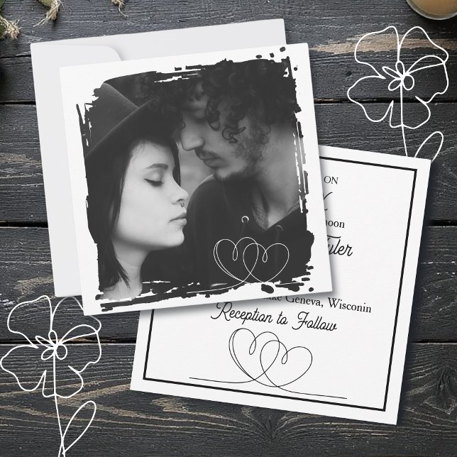 Modern and Simple Unique Photo Template Wedding (Creator Uploaded)