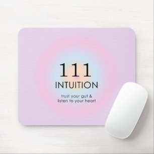 Modern Angel Numbers Numerology 111 Intuition Mouse Pad