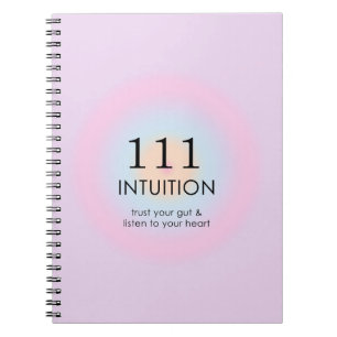 Modern Angel Numbers Numerology 111 Intuition  Notebook