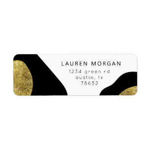 Modern Animal Kingdom   Return Address Label