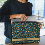 Modern Animal print Laptop Sleeve<br><div class="desc">The Modern Animal print laptop sleeve combines sleek design with personalised elegance. Featuring an animal print background cut with rectangular space for personalisation purposes, this case is accented with a luxury but wild breeze and space for your name, making it uniquely yours. Constructed with durable materials to provide excellent protection...</div>