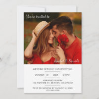 Modern Animated Wedding with Photo Minimalist