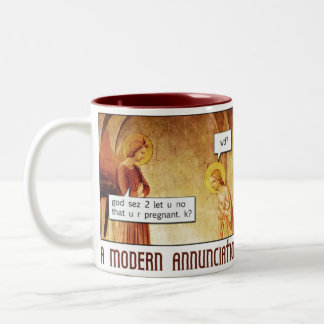 Modern Annunciation Coffee Mug