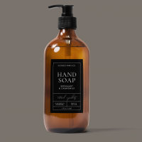 Modern Apothecary Soap Bath Body Waterproof Label