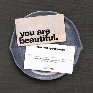 Modern Appointment Reminder Card