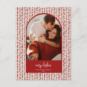 Modern Arch Christmas Card