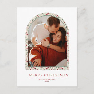 Modern Arch Christmas Card