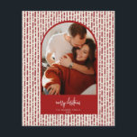 Modern Arch Christmas Card<br><div class="desc">Create a lasting impression this season with a unique holiday card. This simple,  Christmas tree card template features a clean,  modern design. Customise it with your information and make it uniquely yours!</div>